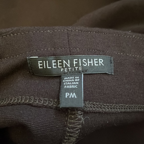 Eileen Fisher brown pencil skirt petite medium - Picture 6 of 6